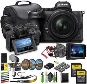 Nikon Z5 Mirrorless Full Frame Camera with 24-50mm Zoom Lens (1642) Bundle