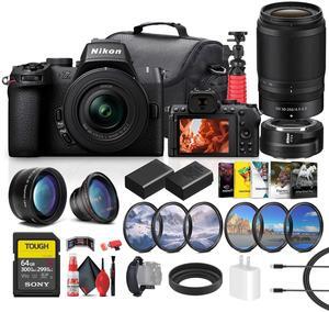 Nikon Z50 II Mirrorless Camera with Nikon Z DX 16-50mm & 50-250mm Lenses + More