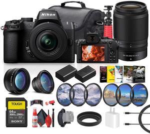 Nikon Z50 II Mirrorless Camera with Nikon Z DX 16-50mm & 50-250mm Lenses + More