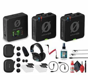 RODE Wireless PRO 2-Person Clip-On Microphone System with Lavaliers (2.4 GHz) - Bundle