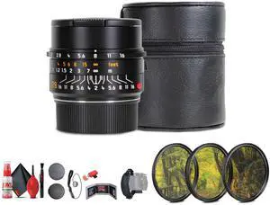Leica Summicron-M 28mm f/2 ASPH. Lens (Leica M, 2023 Version) + Sling Backpack + More