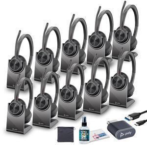Poly Voyager 4320 Bluetooth Stereo Headset (Microsoft Teams Certified) Bundle