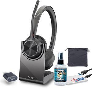 Poly Voyager 4320 Bluetooth Stereo Headset (Microsoft Teams Certified) Bundle