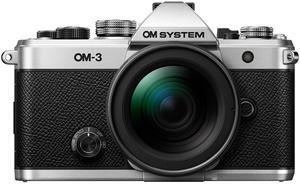 OM SYSTEM OM-3 Mirrorless Camera with M.Zuiko Digital ED 12-45mm f/4 PRO Lens