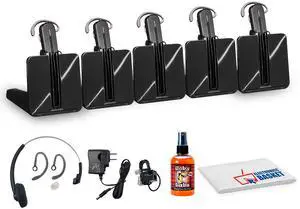 5x Poly CS540 Wireless Headset System Bundle