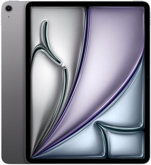 Apple iPad Air 13-inch with M3 chip Built for Apple Intelligence, Liquid Retina Display, 128GB, 12MP Front/Back Camera, Wi-Fi 6E, Touch ID, All-Day Battery Life - Space Gray