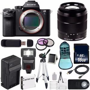 Sony Alpha a7S II a7S Mark II a7SII ILCE7SM2/B Mirrorless Digital Camera (International Model) + Sony E-Mount SEL 18-55m