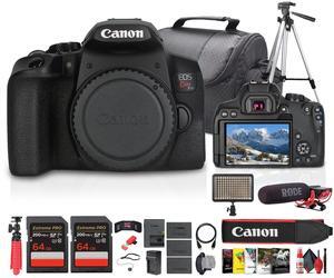 Canon EOS Kiss X10i / Rebel T8i DSLR Camera (Body Only) with Accessories Bundle