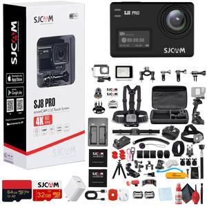SJCAM SJ8 Pro 4K UHD Action Camera Accessory Bundle