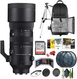 Sigma 70-200mm f/2.8 DG DN OS Sports Lens (Sony E) + Bundle