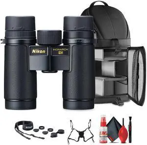 Nikon 10x30 Monarch HG Binoculars | Durable Compact + More Nikon 10x30 Monarch HG Binoculars | Durable Compact + More