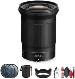 Nikon NIKKOR Z 20mm f/1.8 S Ultra-Wide Lens | Weather-Sealed, Silent Autofocus + More