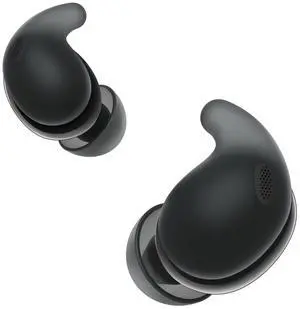 Sony LinkBuds Fit Truly Wireless Noise Canceling Earbud Headphones, Small & Light with Newly Developed Air Fitting Supporters, Black