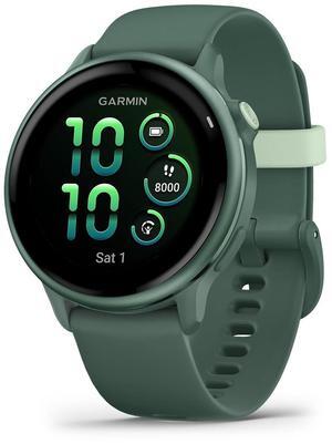 Garmin vívoactive® 6, Health and Fitness GPS Smartwatch, AMOLED Display, Up to 11 Days of Battery, Metallic Jasper Green with Jasper Green Band