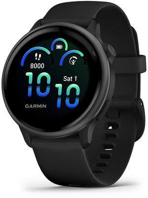 Garmin vívoactive® 6, Health and Fitness GPS Smartwatch, AMOLED Display, Up to 11 Days of Battery, Slate with Black Band