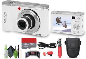 Minolta MNB5Z Digital Camera 56MP with 5x Optical Zoom in White