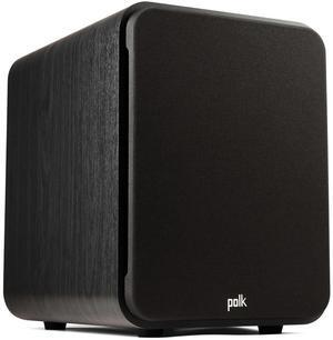 Polk Audio Signature Elite ES10 Subwoofer (Black), 10" Long-Throw Woofer with Mineral-Filled Polymer Cone, 200W Class D Amplifier, Front Firing Home Subwoofer, Time-Smart Phase Control