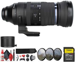 OM SYSTEM M.Zuiko Digital ED 150-600mm f/5-6.3 IS Lens (MFT) Bundle