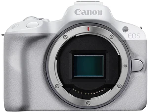 Canon EOS R50 Mirrorless Vlogging Camera (Body Only/White), RF Mount, 24.2 MP, 4K Video, DIGIC X Image Processor, Subject Detection & Tracking, Compact, Smartphone Connection, Content Creator Canon EOS R50 Mirrorless Vlogging Camera (Body Only/White), RF Mount, 24.2 MP, 4K Video, DIGIC X Image Processor, Subject Detection & Tracking, Compact, Smartphone Connection, Content Creator