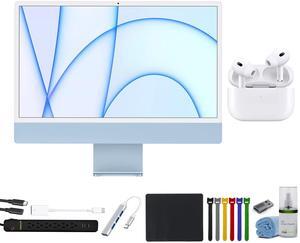 Apple iMac M1 24" with Retina 4.5K - 256GB SSD - Blue + AirPods 4 + More