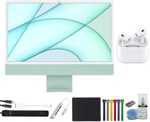 Apple iMac M1 24" with Retina 4.5K - 256GB SSD - Green + AirPods 4 + More