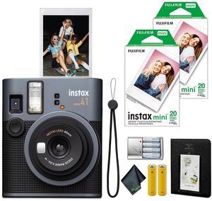 FujiFilm Instax Mini 41 Instant Film Camera + Instant-mini Film (40 Sheets)