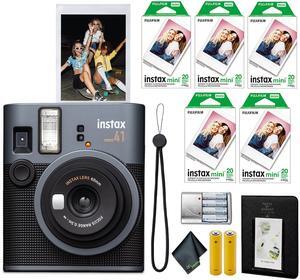 FujiFilm Instax Mini 41 Instant Film Camera + Instant-mini Film (100 Sheets)