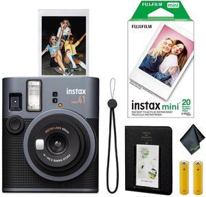 FujiFilm Instax Mini 41 Instant Film Camera + Instax mini Film (20 Sheets)