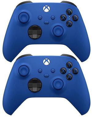 Microsoft QAU-00065 Xbox Special Edition Wireless Controller Shock Blue 2 Pack