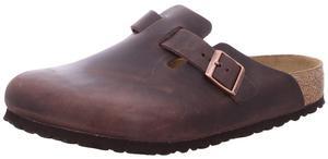 Birkenstock Unisex Boston Soft Footbed, Habana Oiled Leather, 39 M EU/8 M US