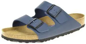 Birkenstock Men's BIRK-051061 Arizona Sandal, Blue, 42