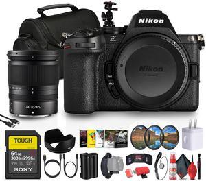Nikon Z5 II Mirrorless Camera with 24-70mm f/4 S Lens | Full-Frame, 4K UHD + More