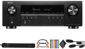 Denon S-Series AVR-S770H 7.2-Channel Network A/V Receiver Bundle