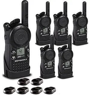 4 x Motorola CLS1410 UHF 1 W 4-Channel 2-Way Radio (CLS1410) - 4 Pack Bundle