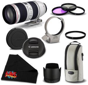 Canon EF 70-200mm f/2.8L is II USM Telephoto Zoom Lens 2751B002 Essential Bundle- International Version