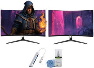 Crua 30 inch 100HZ Monitor 2 pack