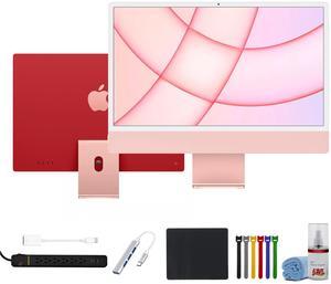 Apple 24" iMac with M1 Chip (Mid 2021, Pink)
