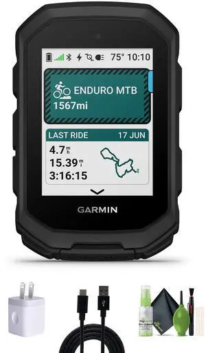 Garmin Edge MTB, Rugged GPS Bike Computer Bundle