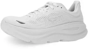 Hoka Women's Bondi 9 Sneaker, White/White, 8.5