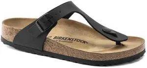 BIRKENSTOCK Gizeh Birko-Flor Black Birko-Flor 37 (US Women's 6-6.5) Regular
