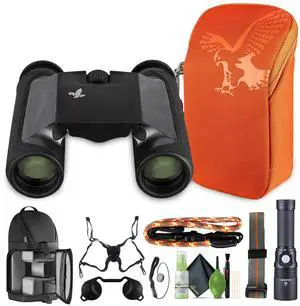Swarovski 8x25 CL Pocket Binoculars Anthracite Mountain Bundle