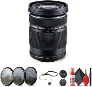 OM SYSTEM M.Zuiko Digital ED 40-150mm f/4-5.6 R Lens Bundle