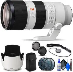 Sony FE 70-200mm f/2.8 GM OSS Lens + Filter Kit + Cap Keeper + Cleaning Kit