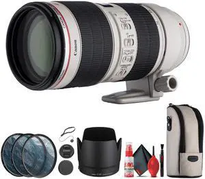 Canon EF 70-200mm f/2.8L IS II USM Lens | Pro-Level Telephoto Zoom for Sports, Wildlife & Portraits + More