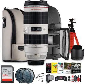 Canon EF 70-200mm f/2.8L IS II USM Lens | Pro-Level Telephoto Zoom for Sports, Wildlife & Portraits + More