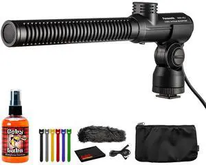Panasonic DMW-MS2 Stereo Shotgun Microphone for Panasonic DMC-GH3 Bundle