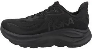 Hoka Women's Clifton 10 Sneaker, Black/Black, 8.5