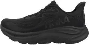 Hoka Men's Clifton 10 Sneaker, Black/Black, 13