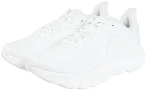 Hoka Men's Clifton 10 Sneaker, White/White, 13