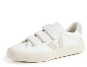 Veja Women's Recife Logo Sneakers, Extra White Natural, 10 Medium US